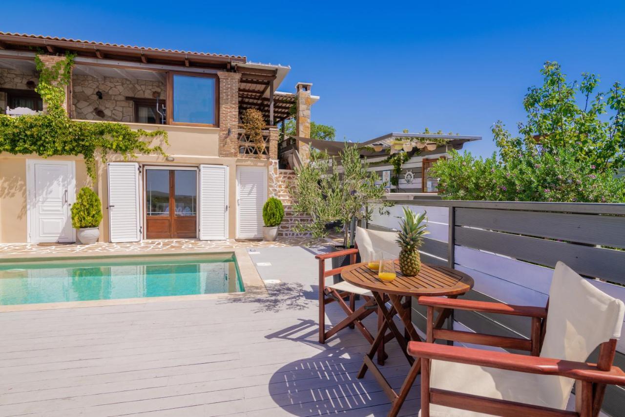 Villa Tramonto With Private Heated Pool, By Zantewize Volimes ภายนอก รูปภาพ