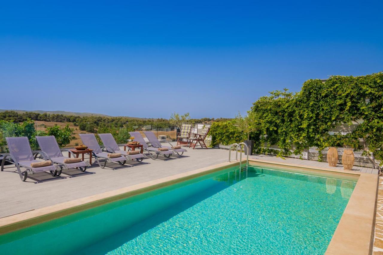 Villa Tramonto With Private Heated Pool, By Zantewize Volimes ภายนอก รูปภาพ